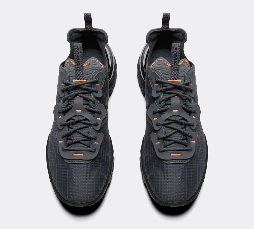 Nike React Vision HP Trainer Iron Grey Black Total Orange Footasylum