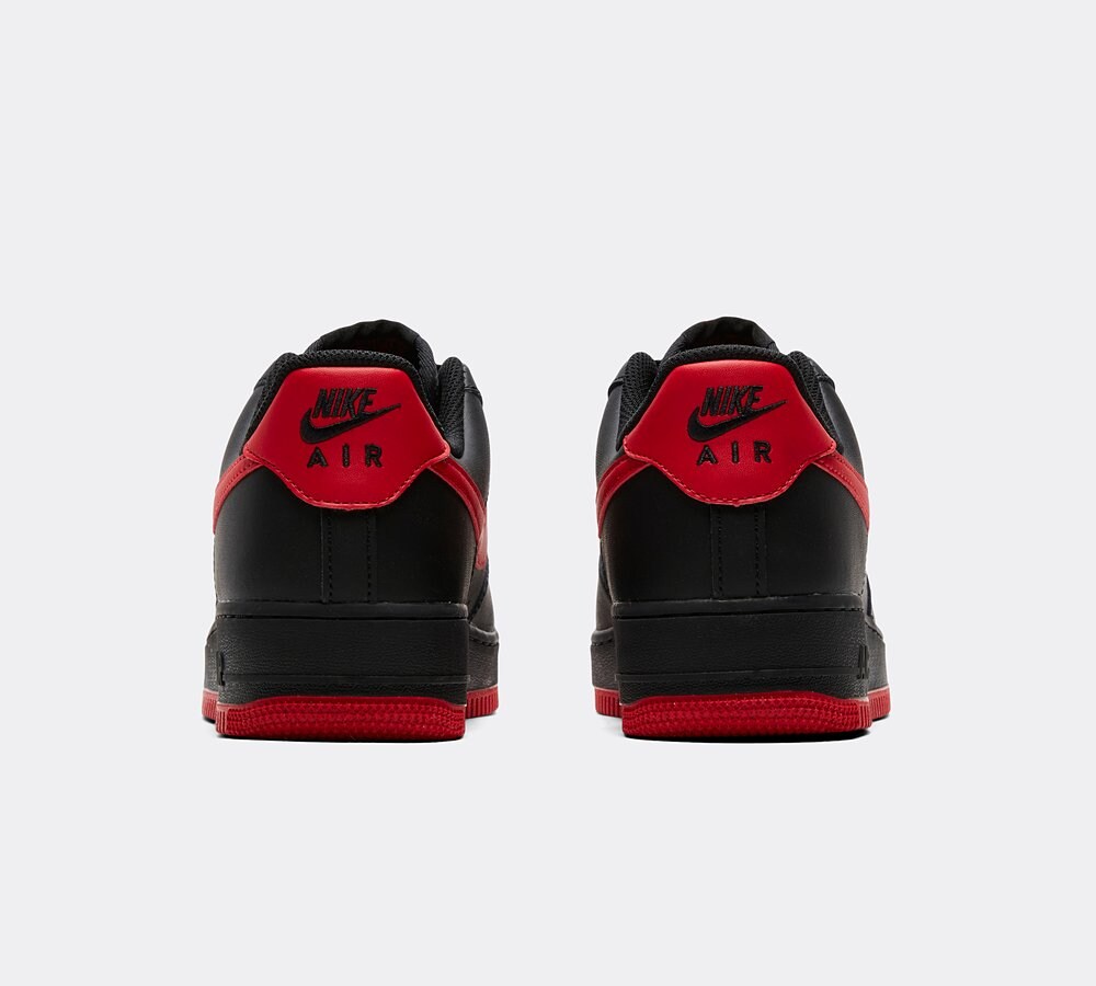 black and red airforces