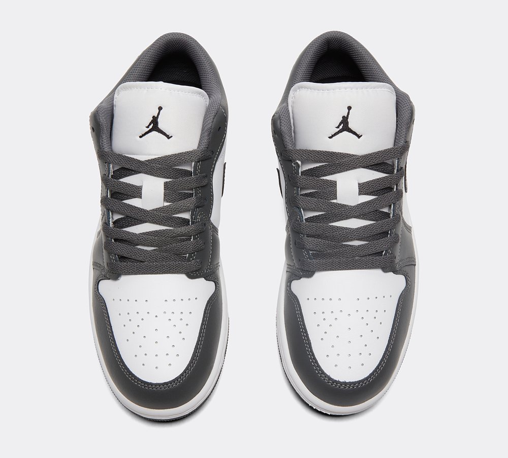 gray black white jordan 1