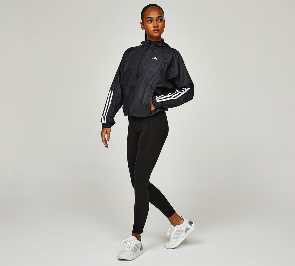 Glam Black And White Adidas Tracksuit Womens Trening Damă ADIDAS W
