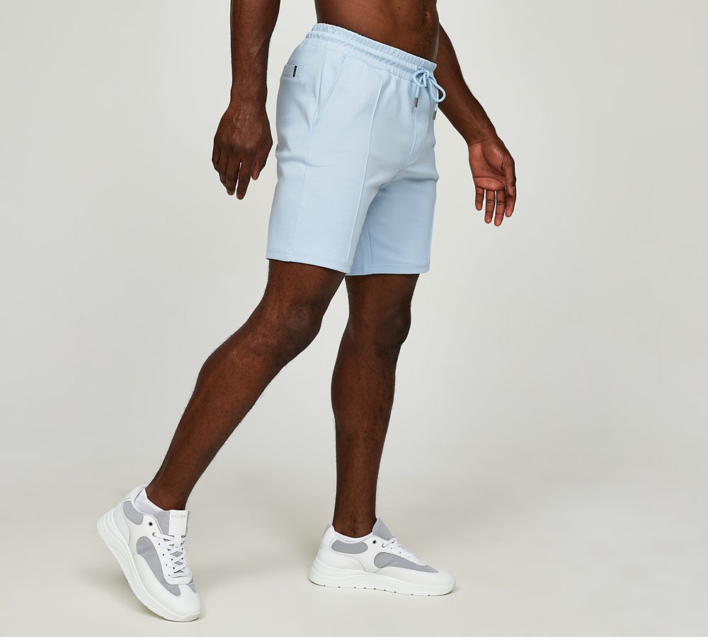 Celebre Pintuck Short | Subdued Blue | Footasylum