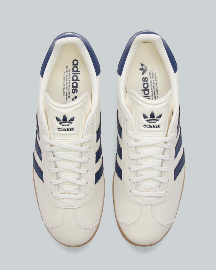 adidas gazelle silver green womens Gazelle Indoor Night Indigo White Suede Blue / 6.5 / M main image 0
