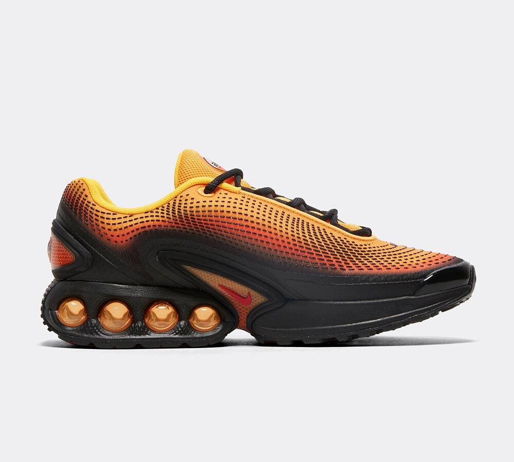 nike tuned 1 black laser orange