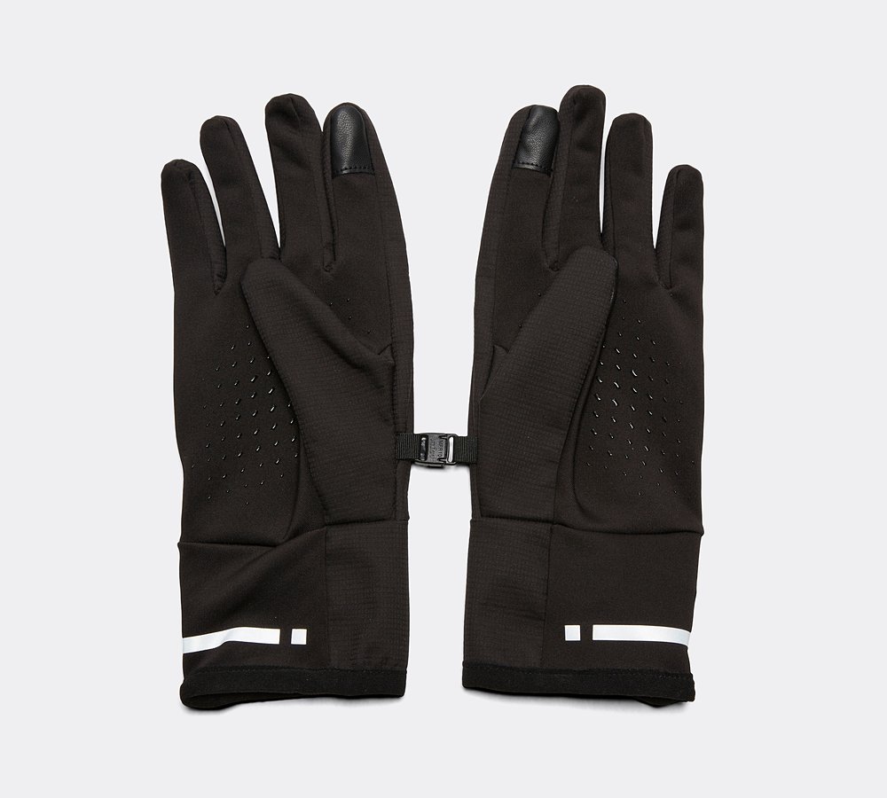Alpyrex Delta Glove Jet Black Footasylum