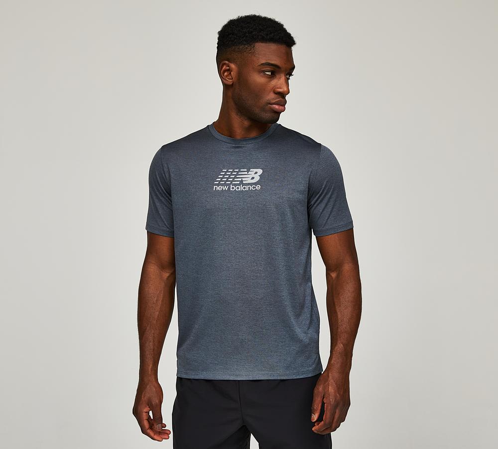 New Balance Athletics Graphic T-Shirt Grey, Men's size: XS, FootAsylum