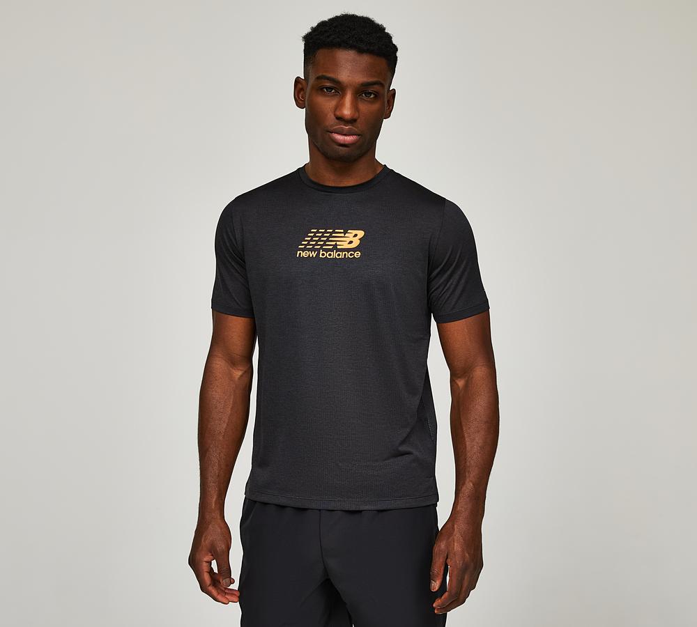 New Balance Athletics Graphic T-Shirt Black, Men's size: S, FootAsylum