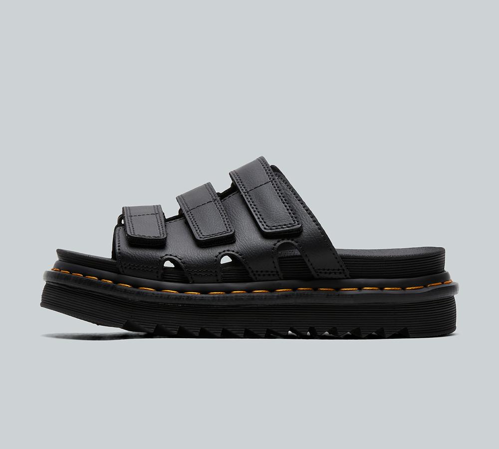 Dr Martens Womens Raine Slide Sandal - Black