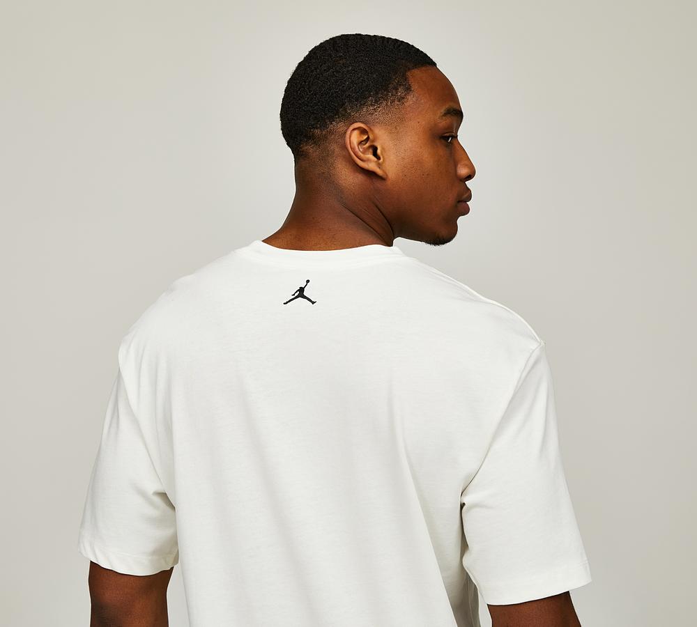 Tシャツ・カットソー NIKE MEN'S JORDAN FLIGHT 6 RINGS GRAPHIC T Buy Jordan Flight MVP Men's Rings T-Shirt - Sail/Black