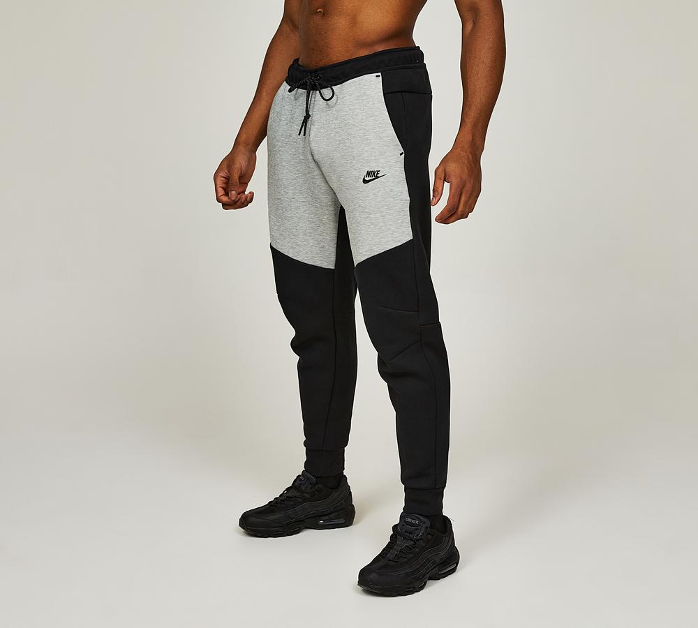 Nike Tech Fleece Colour Block Jogger Grey, Men's size: 2XL, FootAsylum