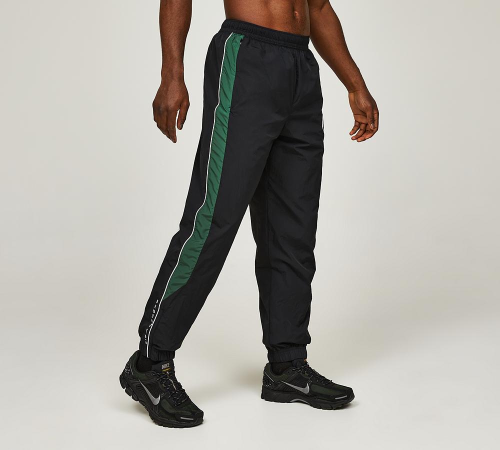 NIKE swoosh woven nylon track pants XL 黒 nike-woven-track-pants-black-