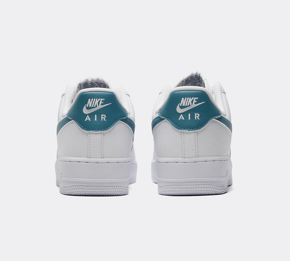 air force 1 07 trainers white dark teal