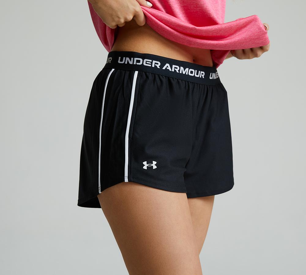 Under Armour Womens Tech Play Up Short Black, Women's size: XS, FootAsylum