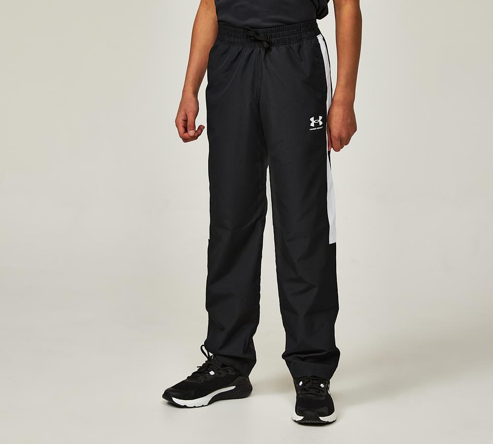 Under Armour Unisex Kids Black Junior Ua Rival Woven Pant - M/B