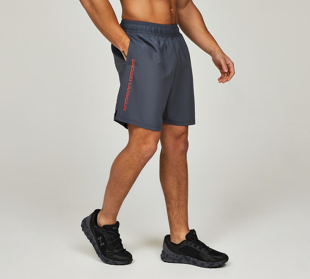 Under Armour Ua Tech Woven Wordmark Short Blue, Men's size: S, FootAsylum