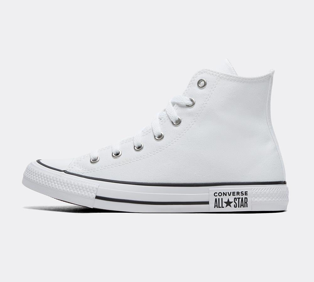 Converse Junior Chuck Taylor All Star Logo Play Trainer White, Kids size: 4.5, FootAsylum