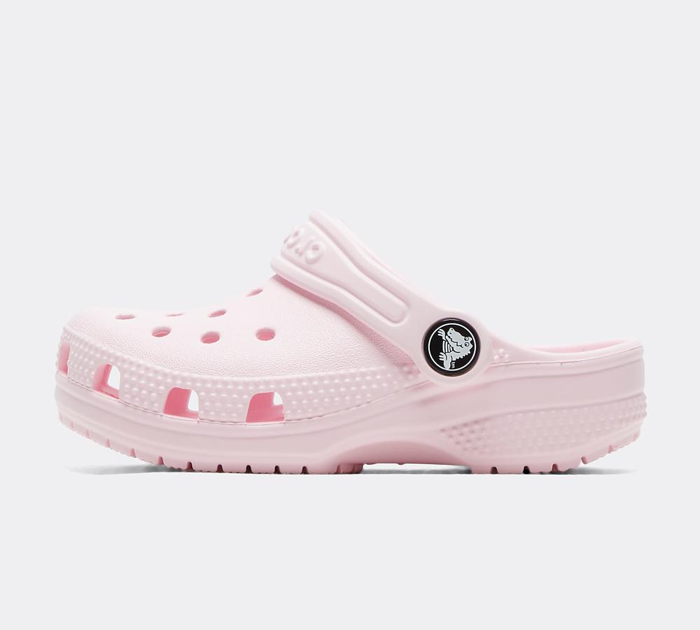 Crocs Classic Toddler Clogs Milk Pink in Kids Size 8, Office Shoes - Image 5