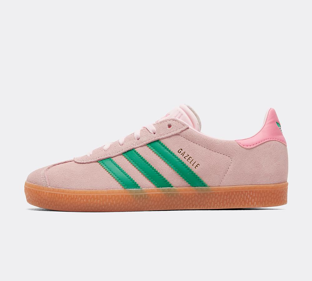 Adidas Originals Junior Gazelle Trainer Pink, Kids size: 5.5, FootAsylum