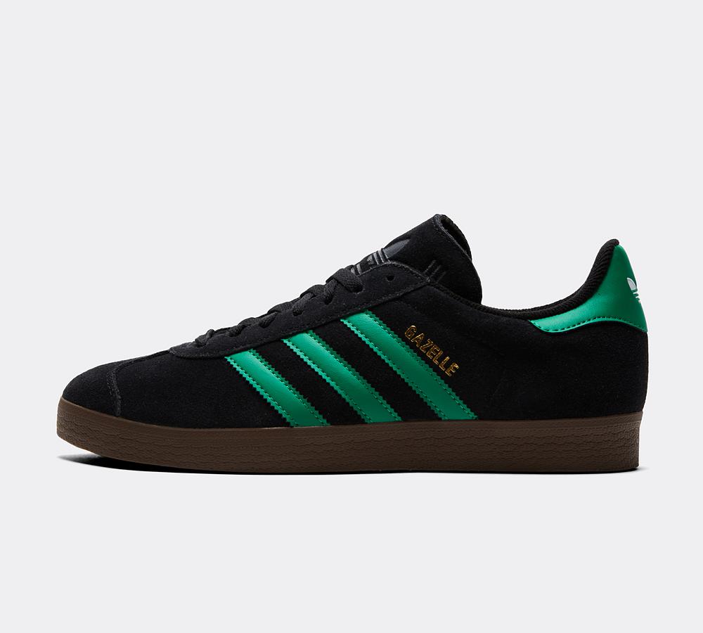 Adidas Originals Men's Black Gazelle Trainer - - Size 9.5