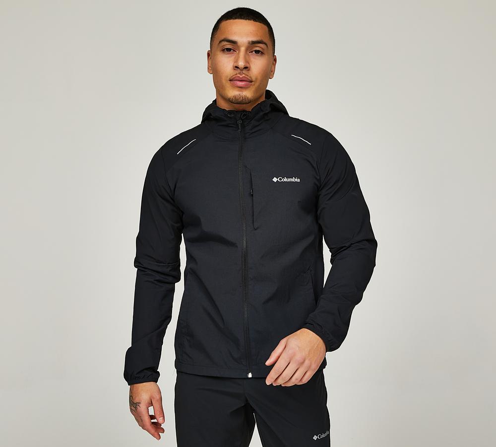 Windbreaker Men's Nylon Jacket With Hood Men's Columbia Tech