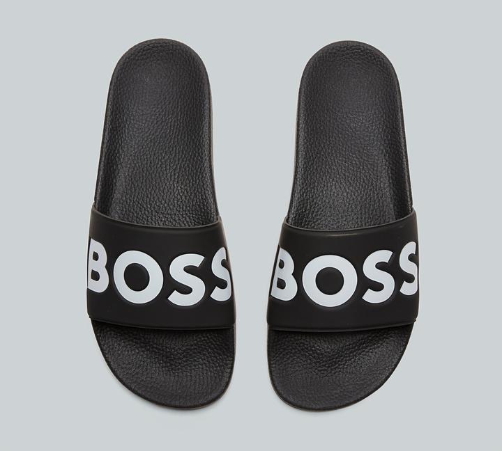 Boss Aryeh Slide Black, Men's size: 11, FootAsylum