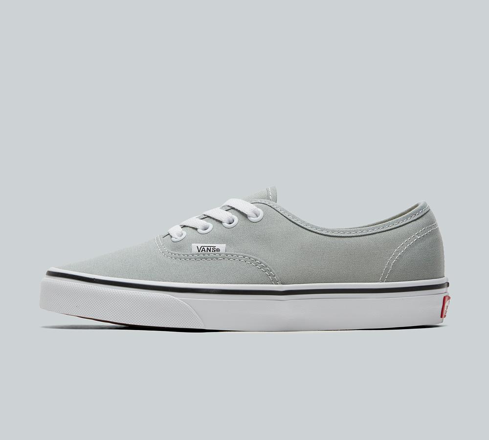 Vans Women's Grey Authentic Trainer - - Size 5