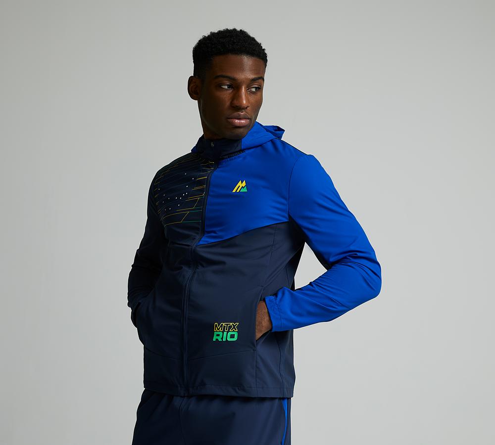 Montirex MTX Run City Rio Jacket | Midnight Blue / Persian Blue