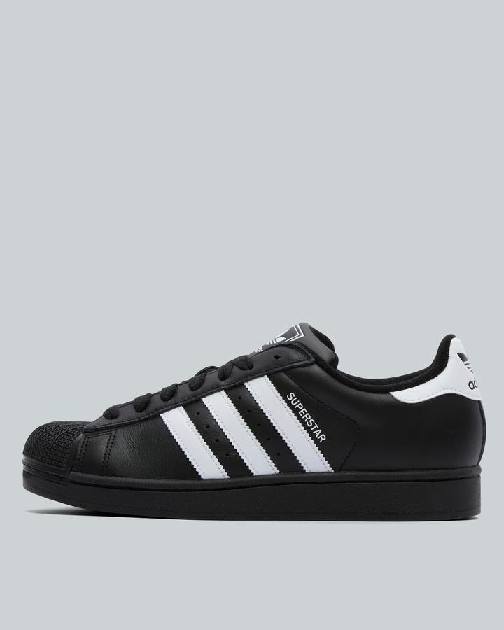 Adidas Originals Superstar Ii Trainer Black, Men's size: 7, FootAsylum