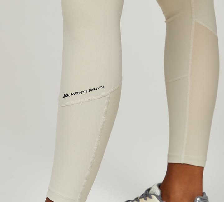 Monterrain Womens Altitude 3.0 Rib Legging - Beige