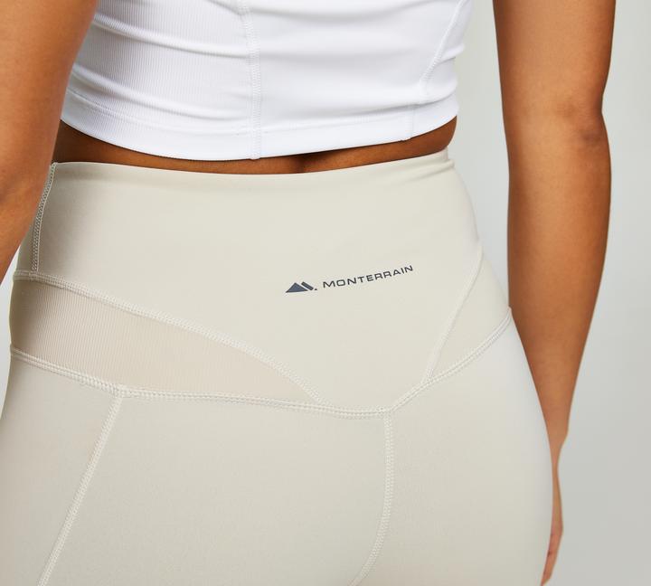 Monterrain Womens Altitude 3.0 Rib Legging - Beige — photo 2