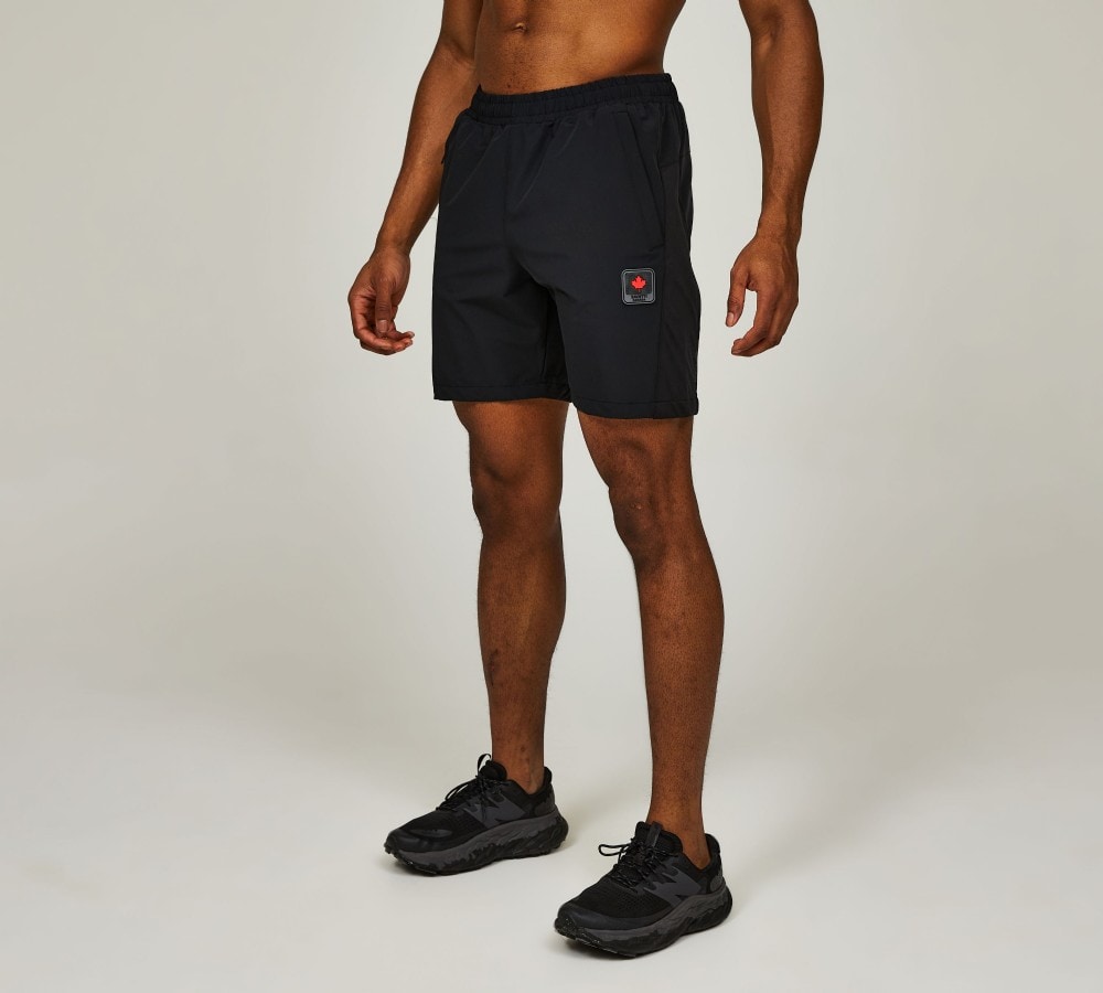 Zavetti Canada Vemaro Woven Short Black, Men's size: XS, FootAsylum