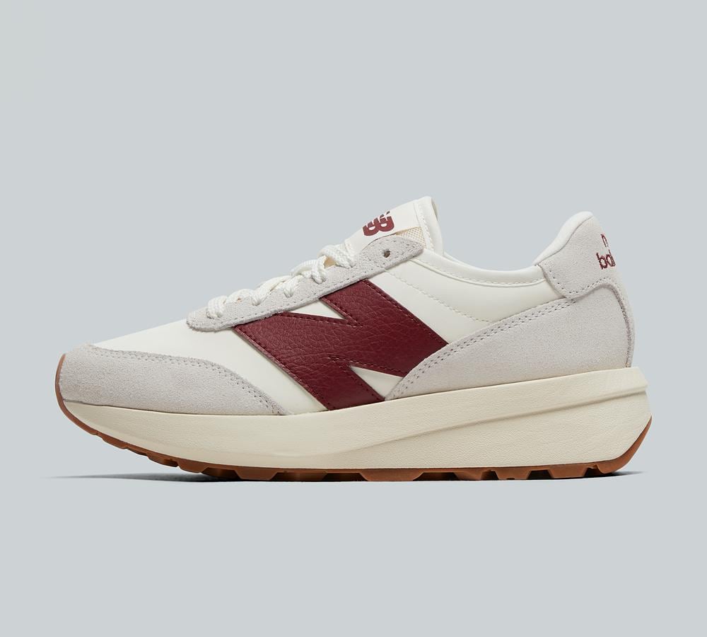 New Balance Womens 370 Trainer White, Women's size: 4, FootAsylum