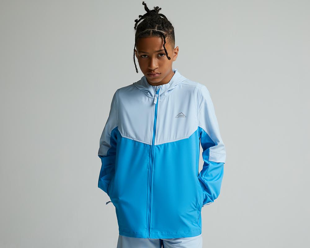 Alpyrex Junior Ontera Windrunner Blue, Kids size: L/B, FootAsylum