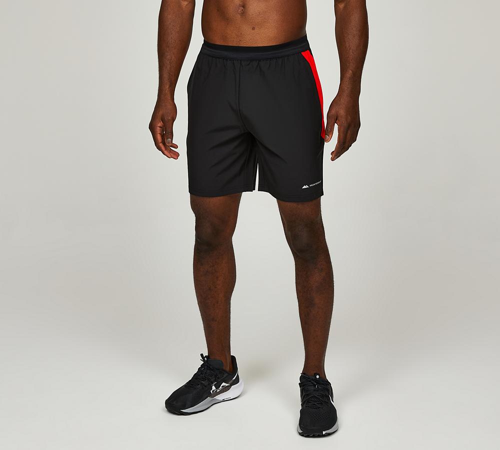 Monterrain Lyder 3.0 Woven Running Short - Black