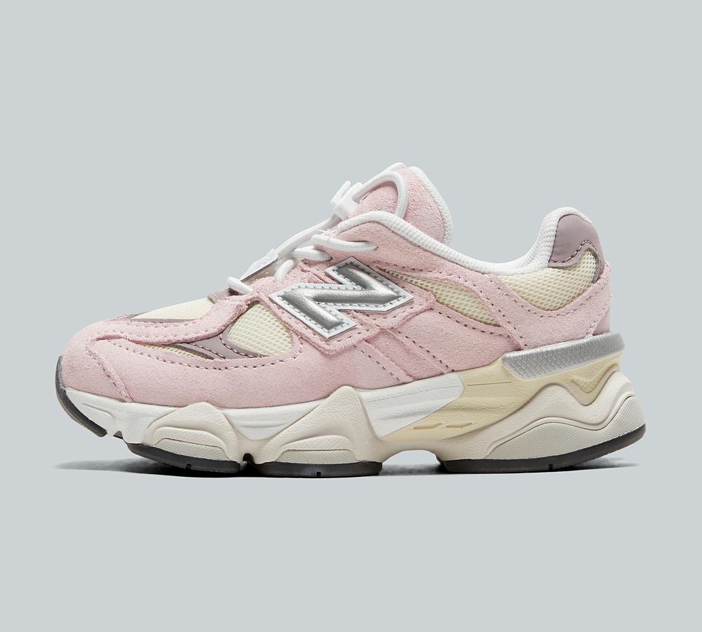 New Balance Nursery 9060 Trainer Pink, Kids size: 7, FootAsylum