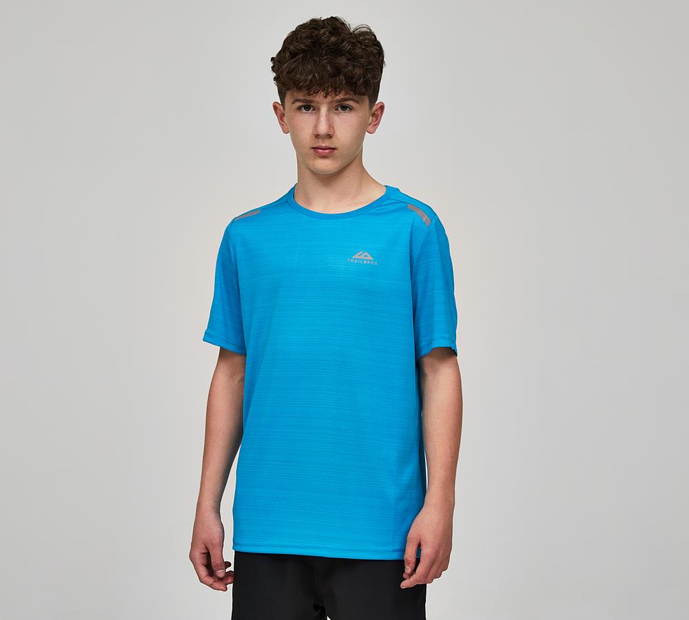 Trailberg Junior Cloud T-Shirt Blue, Kids size: S/B, FootAsylum