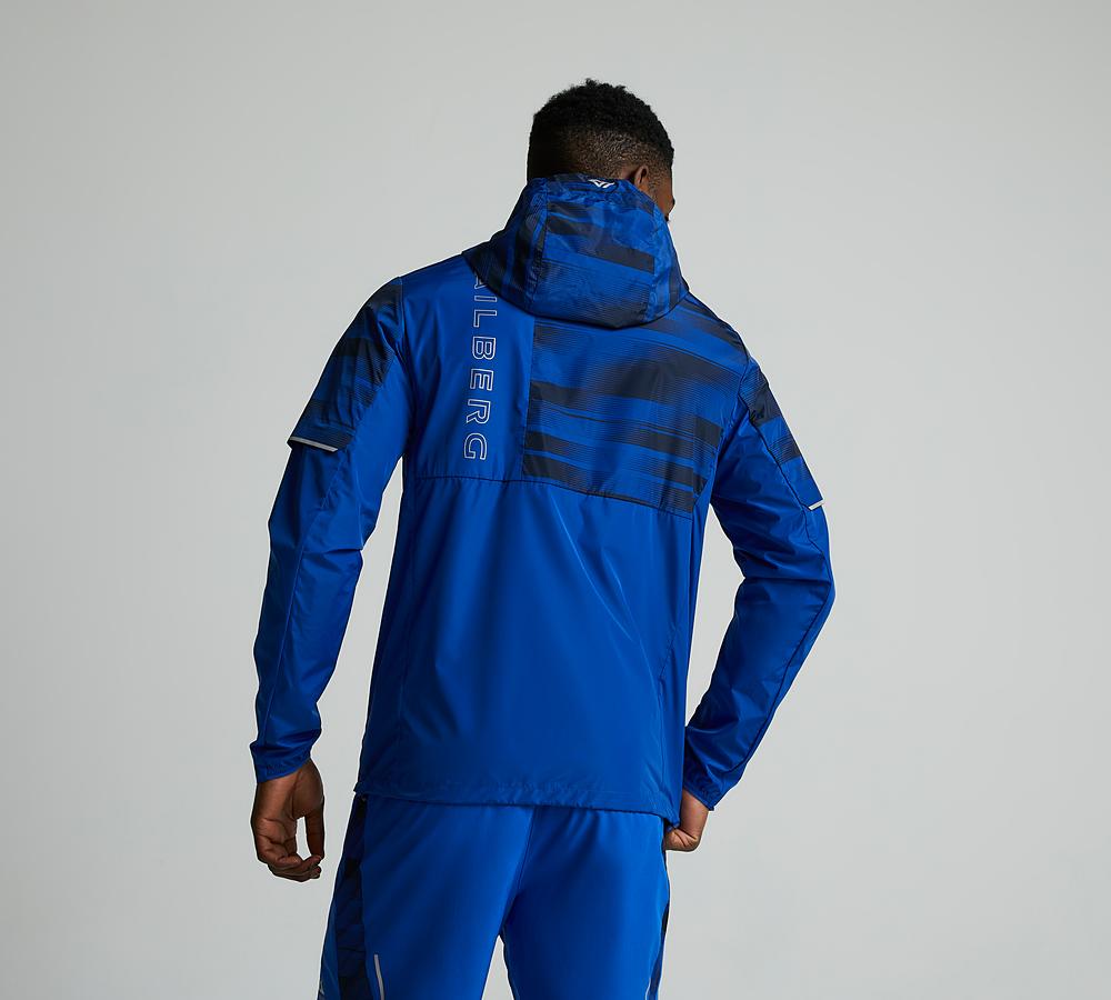 Trailberg Dimension Windbreaker | Surf The Web / Black Iris