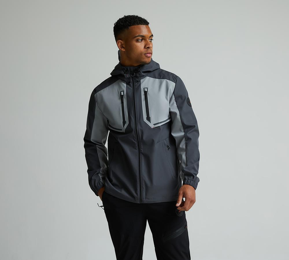 Zavetti Canada Voltini Windbreaker Asphalt Monument Footasylum