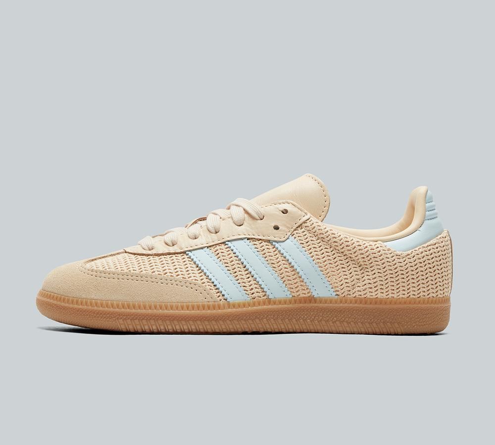 Adidas Originals Womens Samba Og Trainer Beige, Women's size: 3, FootAsylum
