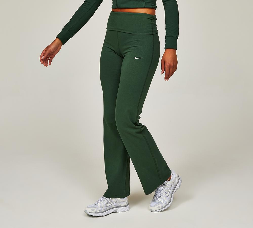 Nike Womens High-Rise Fold Over Pant Fir Footasylum