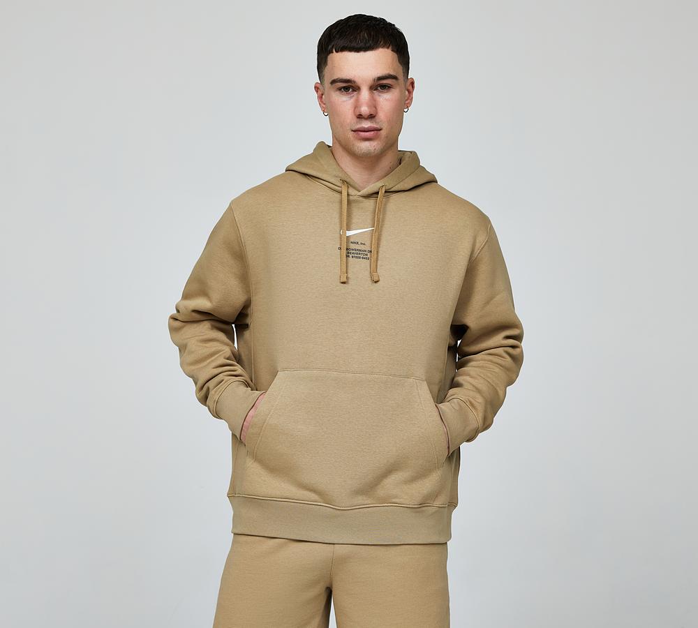 Nike Athletics Pullover Hoodie Parachute Beige Footasylum