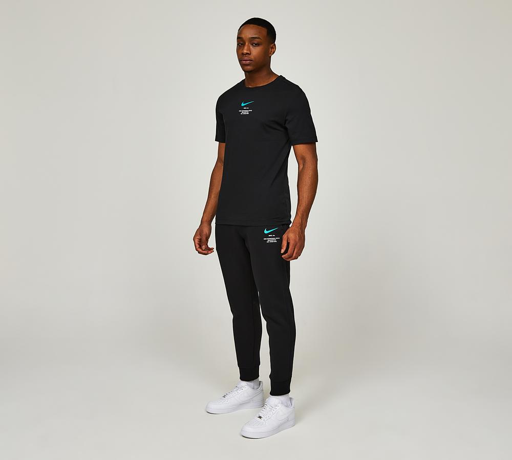 ★Nike★ Sportswear Athletics T-Shirt M Black Dusty Cactus I Nike Athletics Regular T-Shirt | Black / Dusty Cactus