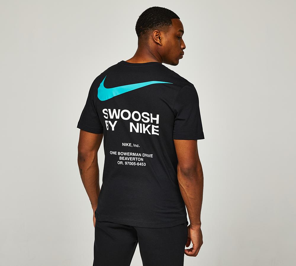 ★Nike★ Sportswear Athletics T-Shirt M Black Dusty Cactus I Nike Athletics Regular T-Shirt | Black / Dusty Cactus