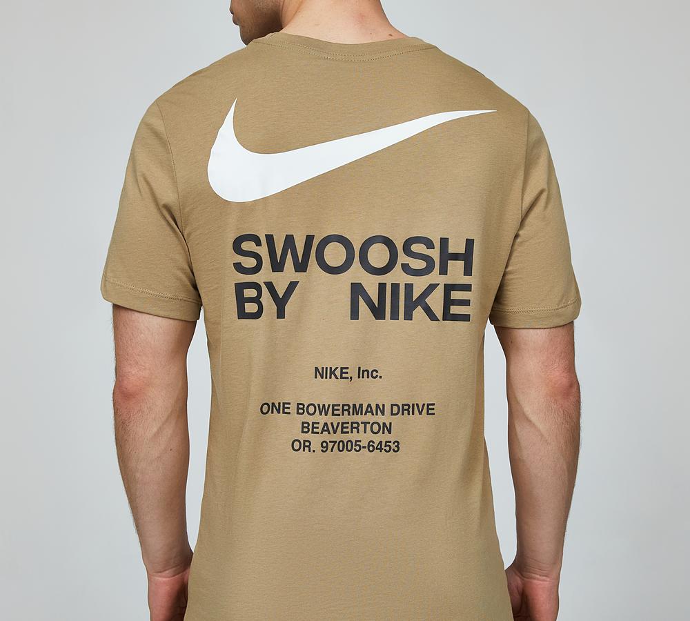 Nike Athletics Regular T-Shirt | Parachute Beige | Footasylum
