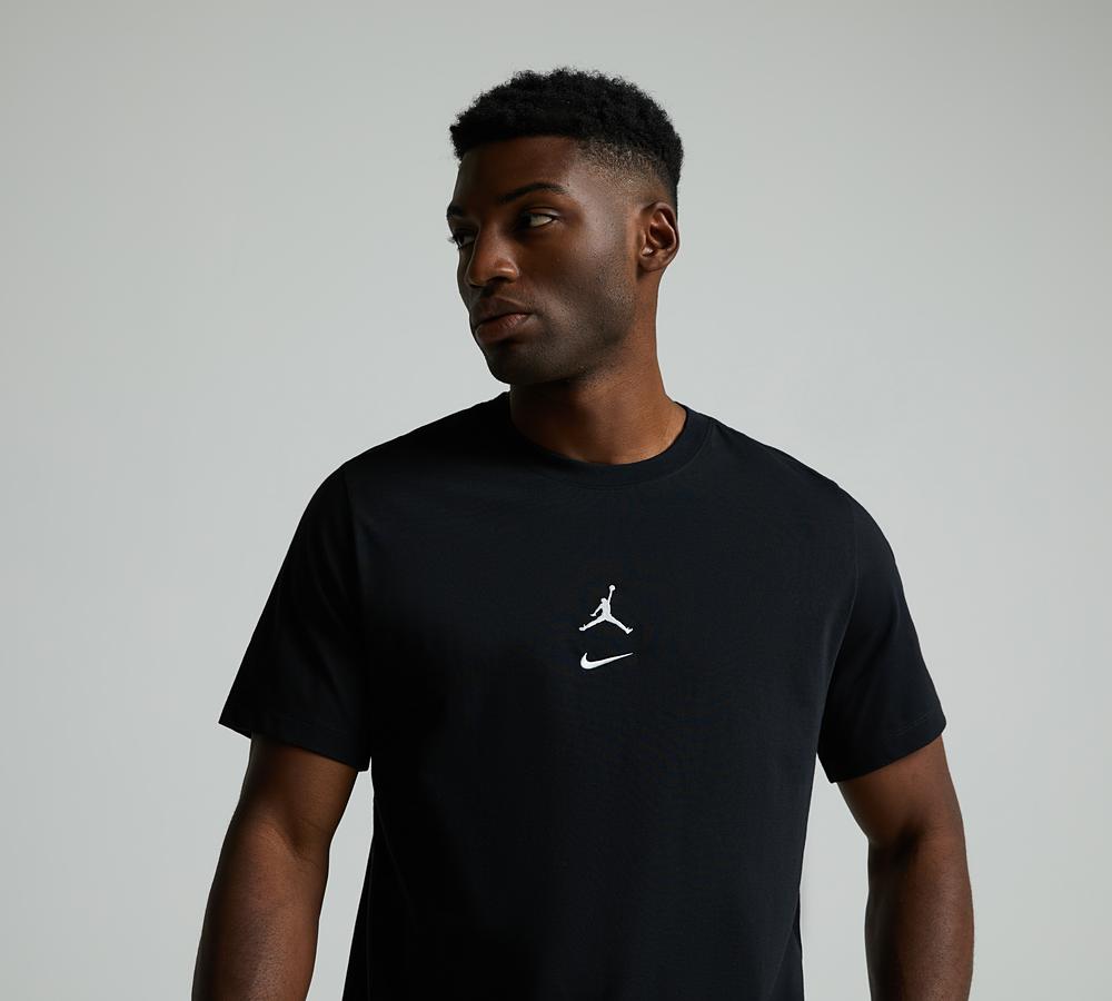 Jordan MVP Jumpman Short Sleeve T-Shirt | Black / Light Smoke Grey