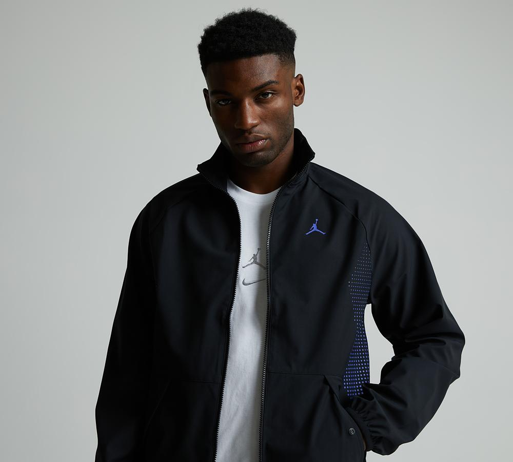 ◆ JORDAN WARM-UP JACKET NIKE AIR JORDAN CLASSICS WARM-UP TRICOT JACKET BLACK