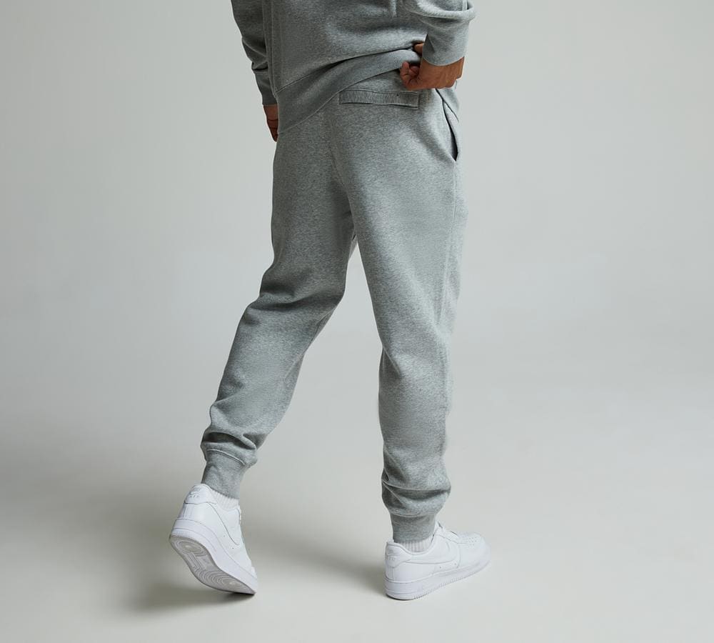 slim grey nike joggers
