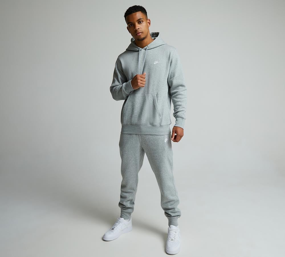 grey nike hoodies for men