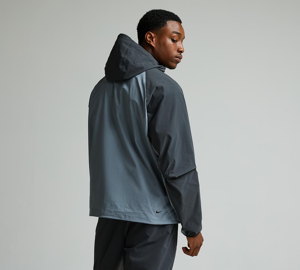 Nike Tech Woven Windrunner Full Zip Hoodie | Cool Grey