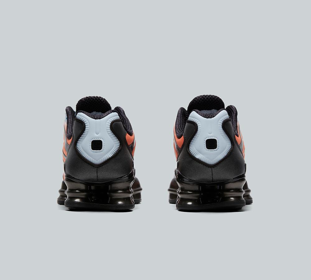 Nike Womens Shox TL Trainer | Blue Tint / Black / Total Orange