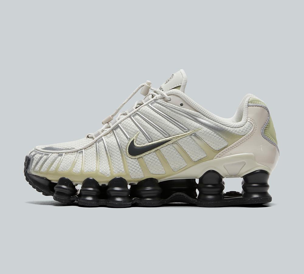 Nike Womens Shox Tl Trainer Beige, Women's size: 4, FootAsylum